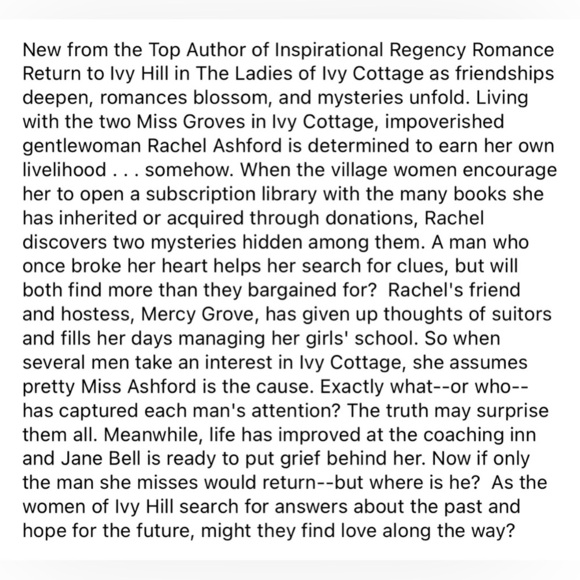 The Ladies of Ivy Cottage Paperback Book by Julie Klassen Midcentury Fiction - Picture 5 of 5